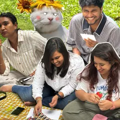 I love this moment from one of our picnics. The smiles and laughter as everyone opens their welcome kits sets the tone for the whole weekend. It's about creating a warm, shared experience from the very beginning.