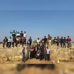 The full group from our Women's Day corporate trek. Combining a day in nature with a celebration of the team's women is a powerful way to boost morale.
