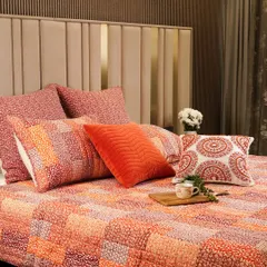 Our lifestyle photography for home furnishings places your products in a warm, lived-in context. This shot for a soft furnishing brand uses a cozy bedroom setting to showcase the texture and appeal of their bedding and pillows.