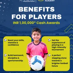 We believe in rewarding talent and effort. Our Youth Cup offers significant cash awards and other benefits, providing a real incentive for young players to perform their best and build a future in football.