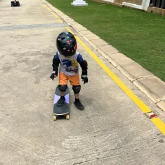 Shredding limits! Skateboarding isn't just about tricks, it's about building resilience, focus, and an AWESOME skill set.