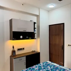 The compact study and storage unit from the same 2BHK project.