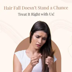 Hair fall doesn't have to be a losing battle. With the right treatment plan, you can fight back effectively. I offer solutions like PRP therapy and advanced regrowth treatments designed to strengthen hair from the roots and promote natural growth.