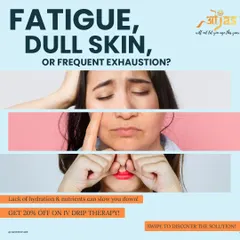 **Feeling fatigue, dull skin, or frequent exhaustion?** A lack of hydration and nutrients can slow you down. Swipe to discover how IV Drip Therapy can be the solution.