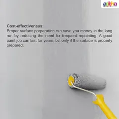 Investing in proper surface preparation saves you money over time. A high-quality job from us means you avoid the expense and hassle of frequent repainting and repairs.