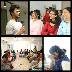 Moments of joy and community from our "Arali Katte" anniversary event. It's a celebration of two years of Kannada poetry, music, and stories.