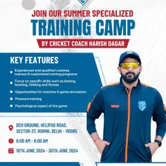 The official announcement for our Summer Specialized Training Camp. We offer focused coaching to help players elevate their game.
