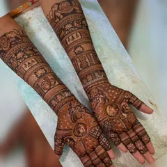 This is what a full bridal mehandi looks like. My course covers everything you need to know to create such detailed and story-rich designs, from filling patterns to placing traditional figures perfectly.