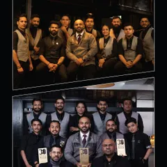 A collage celebrating our team and Navjot's win. His steady hands, sharp instincts, and quiet fire earned him this title, and we are so proud to have watched his journey unfold.