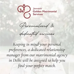 You are not just another profile in a database. A dedicated relationship manager is assigned to you to understand your personal preferences and help you find your perfect match.