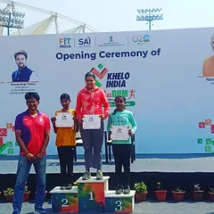 Building the next generation of champions at the Khelo India Games. It is an honor to guide these young talents toward their goals.