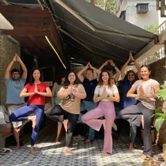 A fun group photo after a workshop. The smiles and sense of connection are what make these gatherings so special.