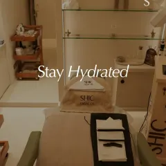 Stay hydrated. Drinking plenty of water after your ritual is crucial as it helps your skin hold onto the treatment's benefits and enhances your glow from the inside out.