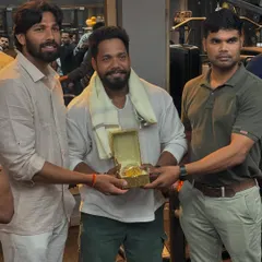 A moment of being honored by my community.