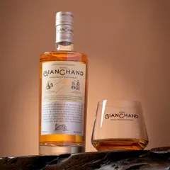 For premium brands like Gianchand single malt whisky, I create a sophisticated and moody atmosphere. The lighting and composition here are designed to convey luxury, quality, and an elevated drinking experience.