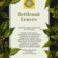 Something unique is coming soon. I am developing a new range of innovative products crafted from Betel Leaves, known for their powerful benefits in boosting digestion, enhancing metabolism, and reducing inflammation.