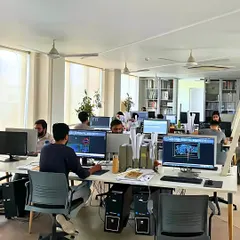 Our creative ground: the studio where our team brings designs to life. This is where sketches become detailed plans and concepts evolve through collaboration.