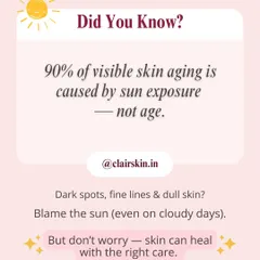 Did you know 90% of visible skin aging is caused by sun exposure, not age? This is why we emphasize sun protection and offer treatments to repair sun damage.