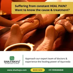 Are you suffering from constant heel pain? Approach my expert team of doctors to understand the cause and experience the healing power of Ayurveda through targeted treatments and therapies.