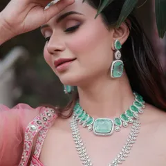 A close-up on the soft, blended eyeshadow and flawless skin. This look is all about creating a romantic and ethereal vibe for a pre-wedding event.