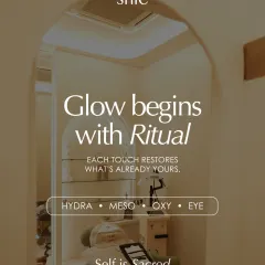 Glow begins with ritual. This view of our treatment space shows where we perform our Hydra, Meso, Oxy, and Eye rituals, in an environment designed for peace and renewal.