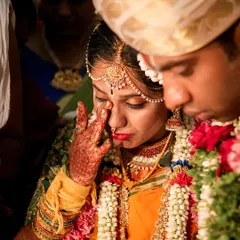 Weddings are full of powerful emotions, and we are there to capture them all. This poignant moment of a bride's happy tears is a testament to the deep, unscripted feelings that make a wedding day so meaningful.