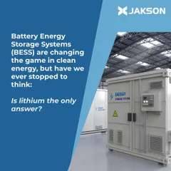 Battery Energy Storage Systems are changing the game in clean energy. This image shows a containerized BESS unit, a technology that is central to our strategy for creating a more resilient and sustainable power grid.