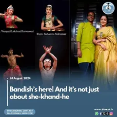 This article from DT Next covers the Bandish Arts festival in Chennai, where I presented "Shikhandi." It's always rewarding to see the media engage with the deeper themes of my work.