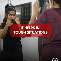 The skills you learn in MMA and self-defense classes are practical tools that can help in tough situations. It's about being prepared and capable.