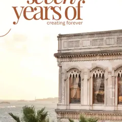 Seven years of creating forever. A glimpse of a historic palace on the Bosphorus, one of the many spectacular international venues where we bring our clients' destination wedding dreams to life.