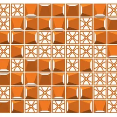 A second portion of the facade pattern, illustrating the planned variation in solid and perforated blocks. This careful arrangement creates a non-repetitive, organic texture across the building's exterior screen.