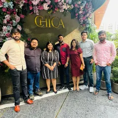 It takes a whole orchestra to play a symphony. Celebrating with my extended work family and team.