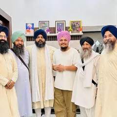 In the company of esteemed Ragis. These moments of devotion and music are deeply inspiring and grounding for me as an artist and as a Sikh.