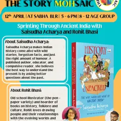 Author Saisudha Acharya and illustrator Rohit Bhasi make Indian history come alive with wild stories, forgotten facts, and just the right amount of humor.