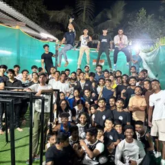 The whole Califit community together. We are a diverse group of athletes of all ages and backgrounds, united by our passion for calisthenics and street workout.