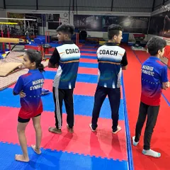 Our coaches and students are a team. We wear our Warrior Gymnastics colors with pride, representing a community built on discipline and mutual respect.