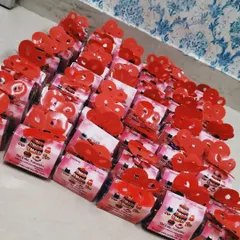 Preparing a large order of dry fruit chocolate boxes for gifting. If you need return gifts for a wedding or party favors for an event, I can prepare these small, personal boxes for all your guests.