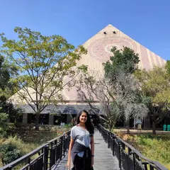 Finding moments of peace and reflection is a big part of my practice. This was taken at the Maitreya-Buddha Pyramid in Bangalore, a place of incredible energy. Life's journey isn't always easy, but it can be simple.