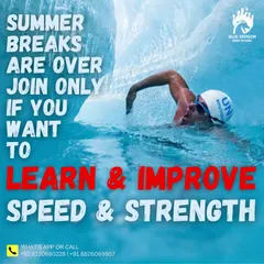 Summer breaks are over, and it is time to get serious about your swimming. Join us if you want to learn and improve your speed, strength, and stroke technique.