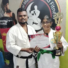 Another one of our dedicated students recognized for her performance. We believe in celebrating every achievement on the path to becoming a confident martial artist.