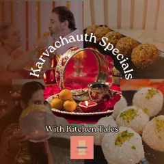 Our Karva Chauth special platters are thoughtfully curated to make your sargi complete. This collage showcases the variety we offer, from traditional sweets to the essential items for the morning ritual.