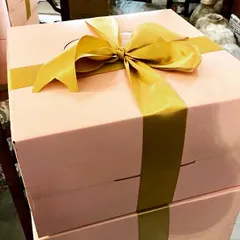 A festive gift box ready for Diwali celebrations. I believe in the joy of giving, and these hampers are my way of sharing homemade treats and happiness during the festival of lights.