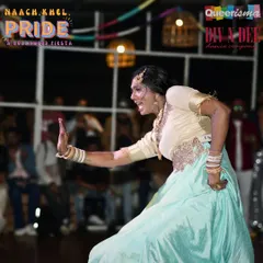 The raw emotion and power of dance captured during a performance at our Bollywood Pride fiesta.