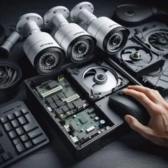 I use and service top-quality hardware, including Hikvision cameras and the internal components of DVRs and NVRs. If a part needs replacement, I use only the BEST.