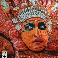 A tribute to my cultural roots, this is a highly detailed color pencil drawing of a Theyyam performer. I focused on capturing the vibrant colors of the costume and the intense expression, celebrating the rich traditions of Tulunad and Kerala.