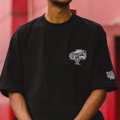 The front view of the 'Vandal Nation' tee, showing the small chest logo and sleeve detail. It's about creating a complete, well-designed product.