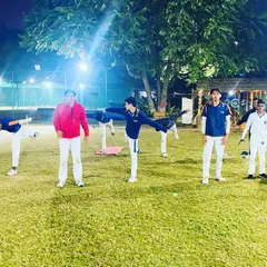 Balance and flexibility are just as important as strength. Our players go through a series of dynamic stretches to improve their range of motion.