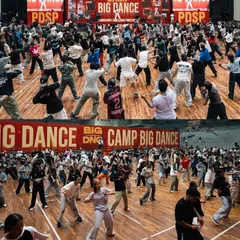 A packed house, fully immersed in the choreography. Our international dance camp offers an unparalleled training environment with dancers of all levels pushing their limits together.