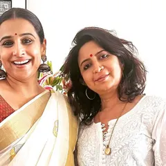 Another happy moment with the wonderful Vidya Balan. Her warmth and appreciation for our food made our Vishu celebration even more special.