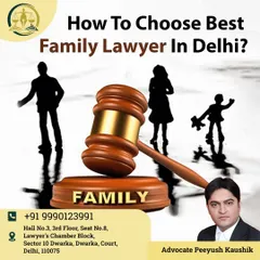 Choosing the best family lawyer in Delhi is a critical decision. I offer the skill, experience, and dedication required to protect your family's interests across divorce, child custody, adoption, and other legal complexities.